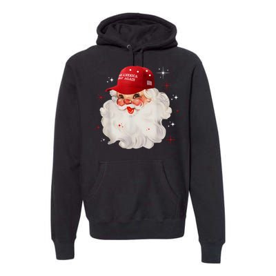 Make A Christmas Great Again Xmas Trump Maga Pajamas Santa Premium Hoodie