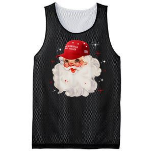 Make A Christmas Great Again Xmas Trump Maga Pajamas Santa Mesh Reversible Basketball Jersey Tank