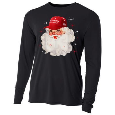 Make A Christmas Great Again Xmas Trump Maga Pajamas Santa Cooling Performance Long Sleeve Crew