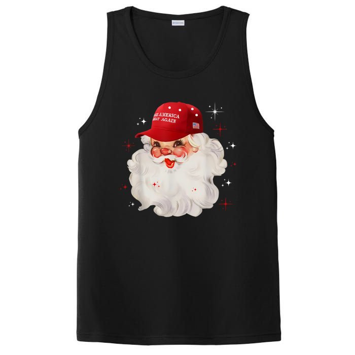 Make A Christmas Great Again Xmas Trump Maga Pajamas Santa PosiCharge Competitor Tank