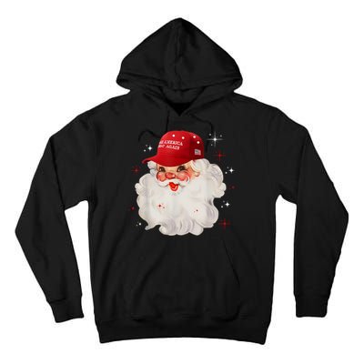 Make A Christmas Great Again Xmas Trump Maga Pajamas Santa Tall Hoodie