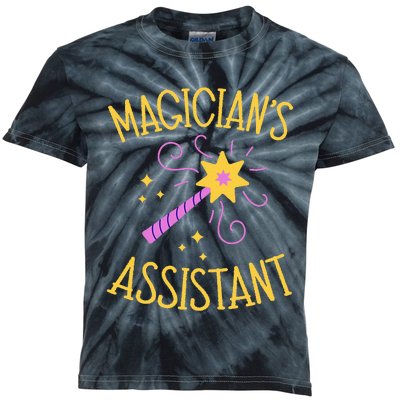 Magician Assistant Costume Birthday Christmas  Kids Tie-Dye T-Shirt