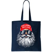 Make A Christmas Great Again Funny Xmas Trump Santa Pajamas Tote Bag