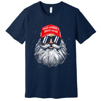 Make A Christmas Great Again Funny Xmas Trump Santa Pajamas Premium T-Shirt