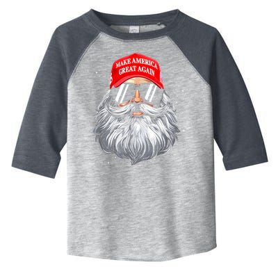 Make A Christmas Great Again Funny Xmas Trump Santa Pajamas Toddler Fine Jersey T-Shirt