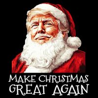 Make A Christmas Great Again Xmas President Trump Maga Santa Tall T-Shirt