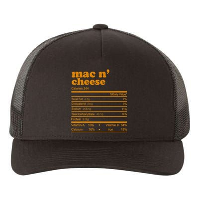 Mac And Cheese Nutrition Facts 2021 Thanksgiving Nutrition Yupoong Adult 5-Panel Trucker Hat