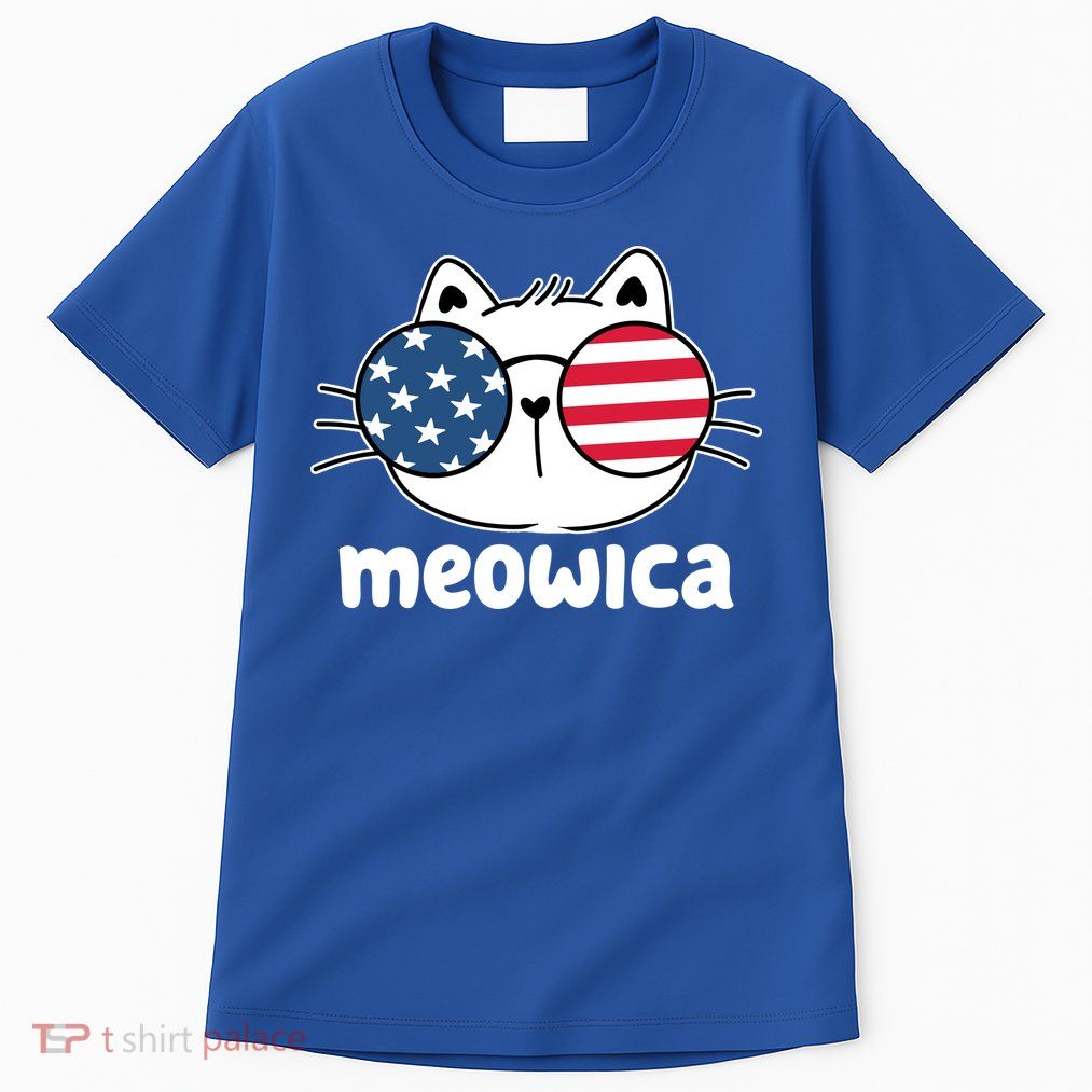 Meowica America Cat Cute Tall T-Shirt