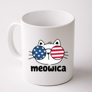 Meowica America Cat Cute Coffee Mug