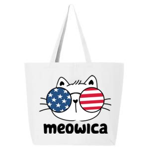 Meowica America Cat Cute 25L Jumbo Tote