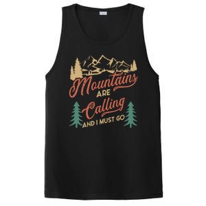 Mountains Are Calling And I Must Go PosiCharge Competitor Tank