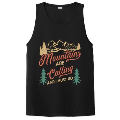 Mountains Are Calling And I Must Go PosiCharge Competitor Tank