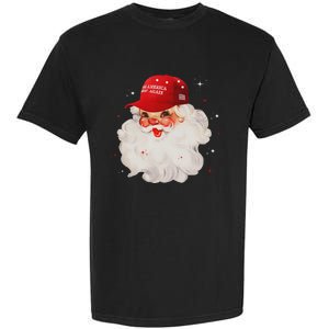 Make A Christmas Great Again Xmas Trump Maga Pajamas Santa Garment-Dyed Heavyweight T-Shirt