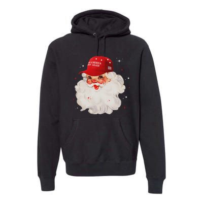 Make A Christmas Great Again Xmas Trump Maga Pajamas Santa Premium Hoodie