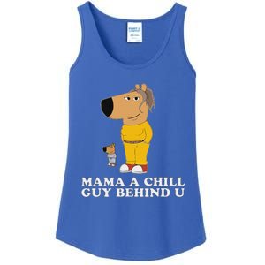 Mama A Chill Guy Behind You Gen Z Ladies Essential Tank