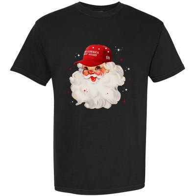 Make A Christmas Great Again Xmas Trump Maga Pajamas Santa Garment-Dyed Heavyweight T-Shirt