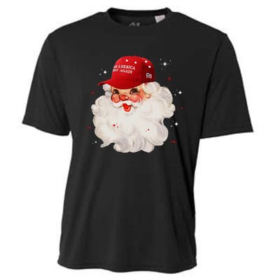 Make A Christmas Great Again Xmas Trump Maga Pajamas Santa Cooling Performance Crew T-Shirt