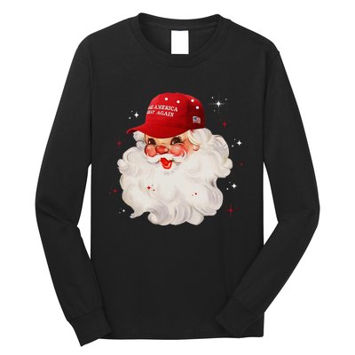 Make A Christmas Great Again Xmas Trump Maga Pajamas Santa Long Sleeve Shirt