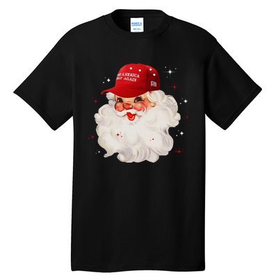 Make A Christmas Great Again Xmas Trump Maga Pajamas Santa Tall T-Shirt