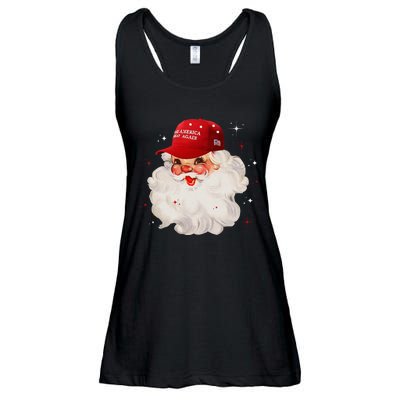 Make A Christmas Great Again Xmas Trump Maga Pajamas Santa Ladies Essential Flowy Tank