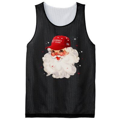 Make A Christmas Great Again Xmas Trump Maga Pajamas Santa Mesh Reversible Basketball Jersey Tank