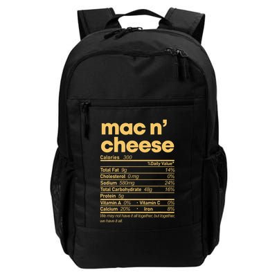 Mac And Cheese Nutrition Thanksgiving Mac N Cheese Daily Commute Backpack
