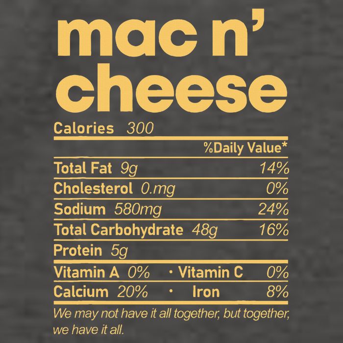Mac And Cheese Nutrition Thanksgiving Mac N Cheese Vector Backpack