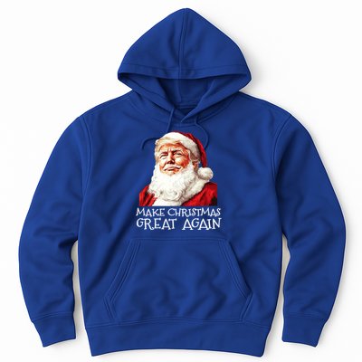 Make A Christmas Great Again Xmas President Trump Maga Santa Gift Hoodie