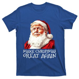 Make A Christmas Great Again Xmas President Trump Maga Santa Gift T-Shirt