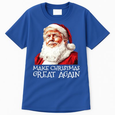 Make A Christmas Great Again Xmas President Trump Maga Santa Gift Tall T-Shirt