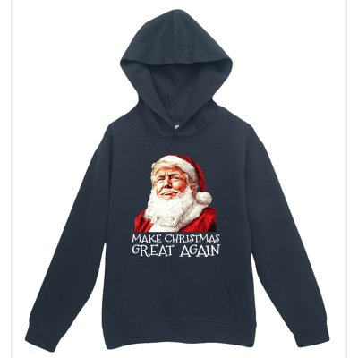 Make A Christmas Great Again Xmas President Trump Maga Santa Gift Urban Pullover Hoodie