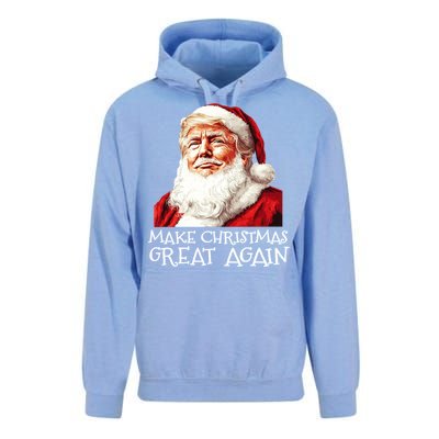 Make A Christmas Great Again Xmas President Trump Maga Santa Gift Unisex Surf Hoodie