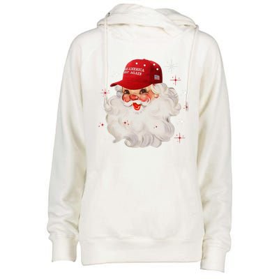 Make A Christmas Great Again Xmas Trump Maga Pajamas Santa Gift Womens Funnel Neck Pullover Hood