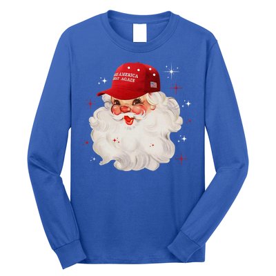 Make A Christmas Great Again Xmas Trump Maga Pajamas Santa Gift Long Sleeve Shirt