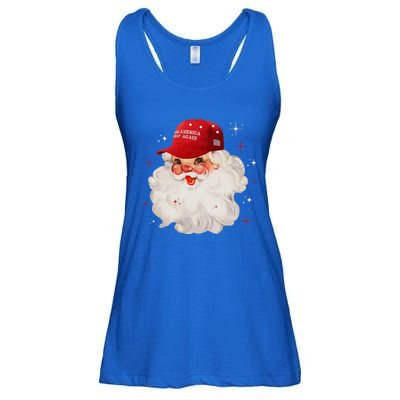 Make A Christmas Great Again Xmas Trump Maga Pajamas Santa Gift Ladies Essential Flowy Tank