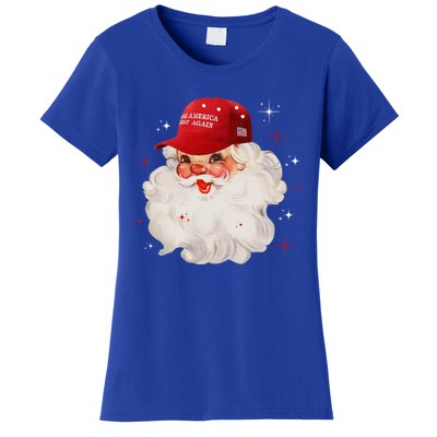 Make A Christmas Great Again Xmas Trump Maga Pajamas Santa Gift Women's T-Shirt