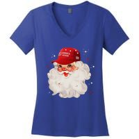 Make A Christmas Great Again Xmas Trump Maga Pajamas Santa Gift Women's V-Neck T-Shirt