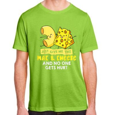 Mac And Cheese Macaroni Cheesy Noodle Adult ChromaSoft Performance T-Shirt