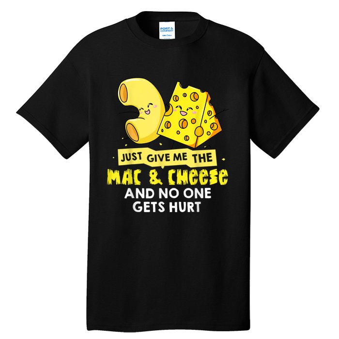 Mac And Cheese Macaroni Cheesy Noodle Tall T-Shirt