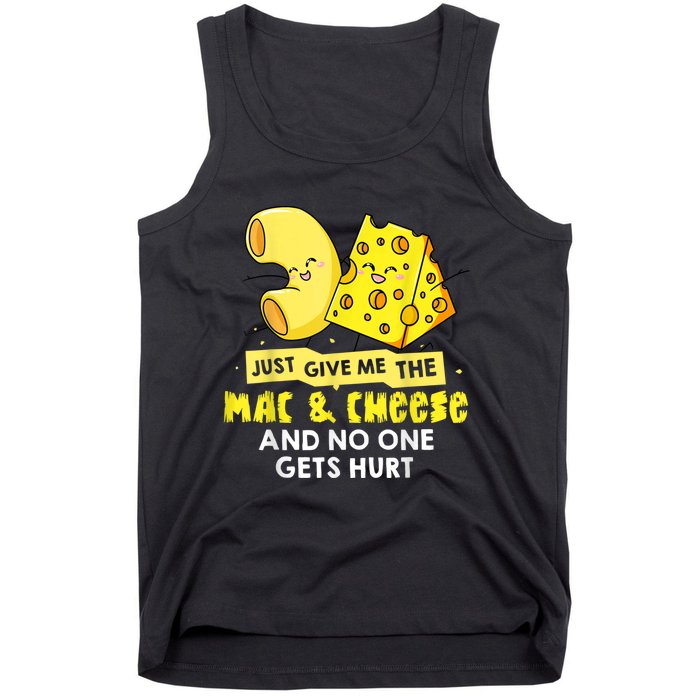 Mac And Cheese Macaroni Cheesy Noodle Tank Top