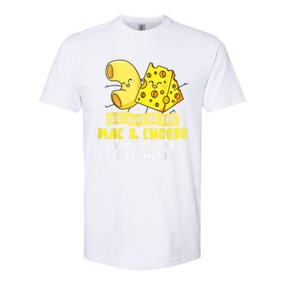 Mac And Cheese Macaroni Cheesy Noodle Softstyle CVC T-Shirt