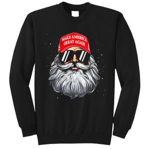 Make A Christmas Great Again Funny Xmas Trump Santa Pajamas Sweatshirt