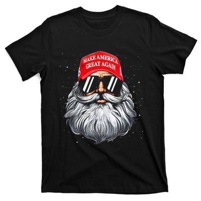 Make A Christmas Great Again Funny Xmas Trump Santa Pajamas T-Shirt