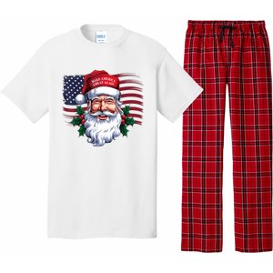 Make A Christmas Great Again Xmas Trump Maga Pajamas Santa Pajama Set