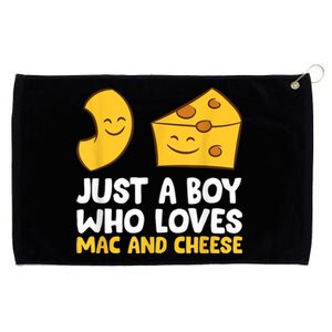 Macaroni And Cheese Just A Boy Who Loves Mac And Cheese Grommeted Golf Towel