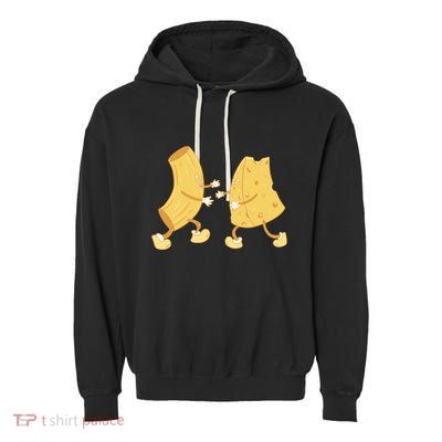 Mac And Cheese Funny Cute Garment-Dyed Fleece Hoodie