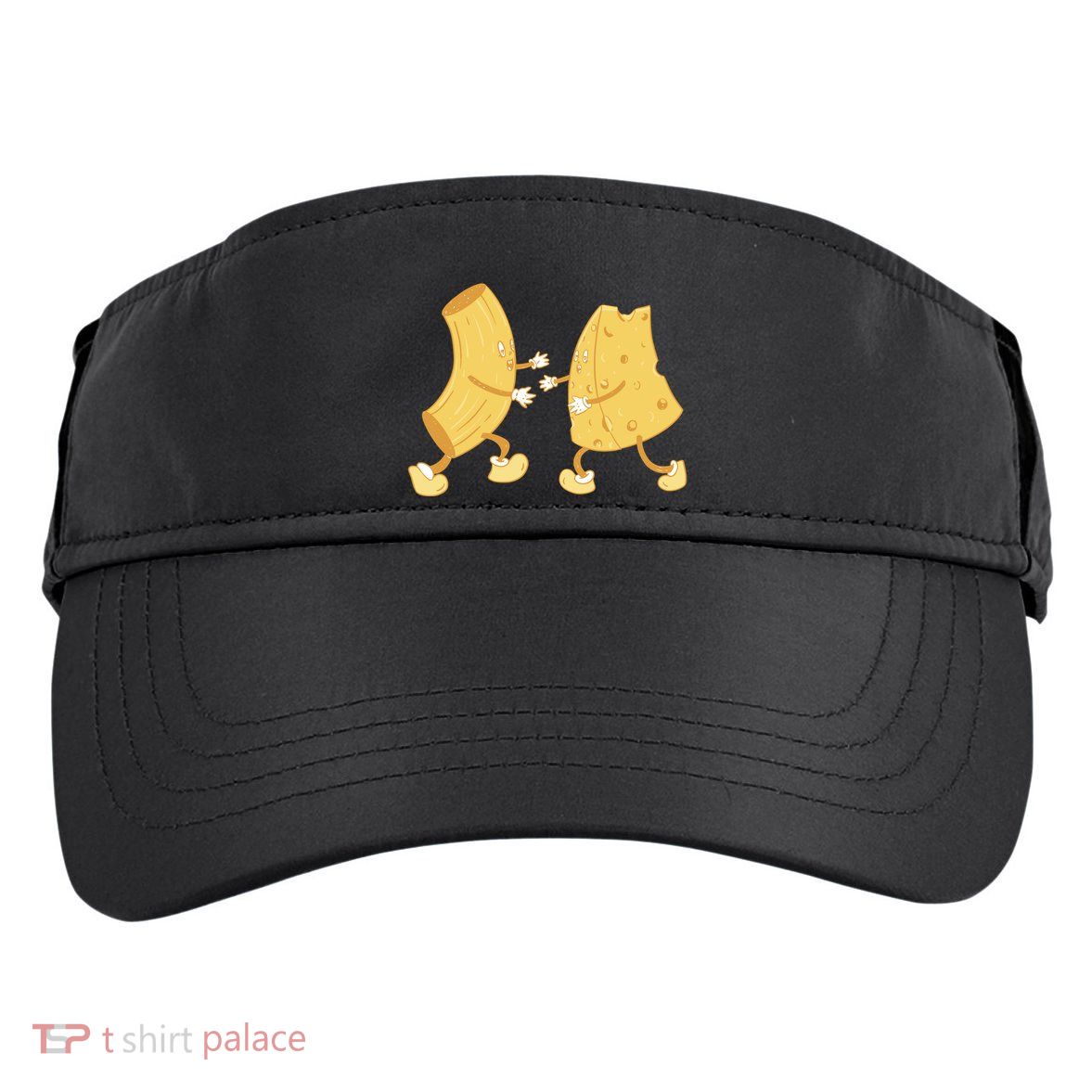 Mac And Cheese Funny Cute Adult Drive Performance Visor