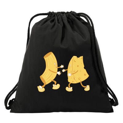 Mac And Cheese Funny Cute Drawstring Bag