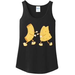 Mac And Cheese Funny Cute Ladies Essential Tank