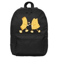 Mac And Cheese Funny Cute 16 in Basic Backpack